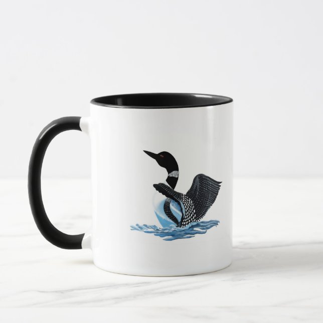 Loon coffee mug (Left)