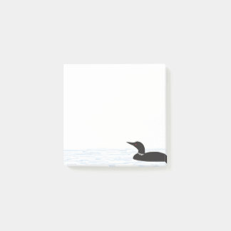Loon design post-it notes