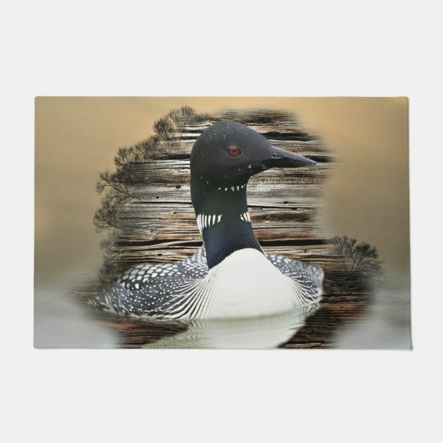 Loon Doormat (Front)