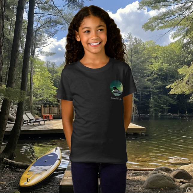 Loon Family Butterfield Lake T-Shirt (Creator Uploaded)
