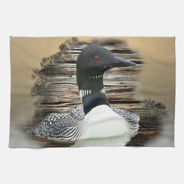 Loon Kitchen Towel (Horizontal)