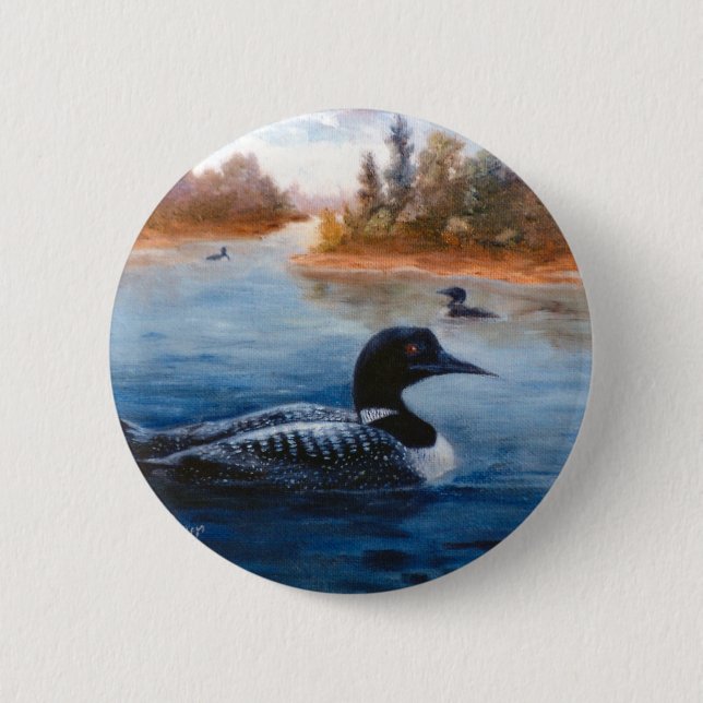 Loon Lake Button (Front)