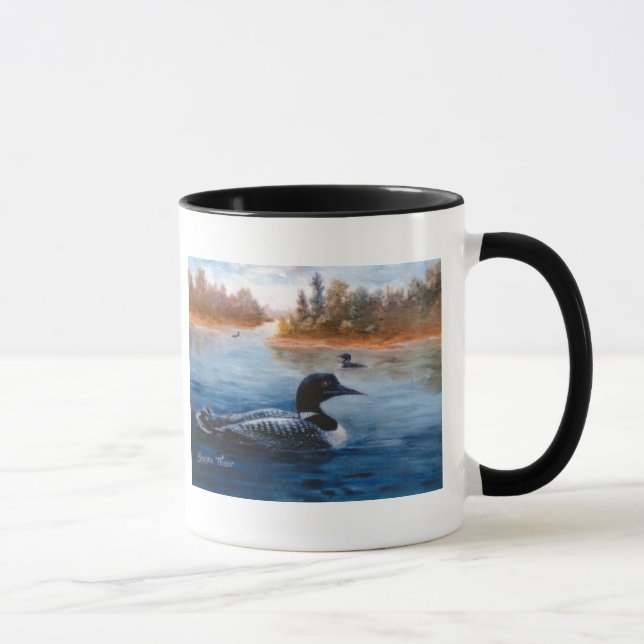 Loon Lake Mug (Right)