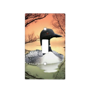 Loon Light Switch Cover