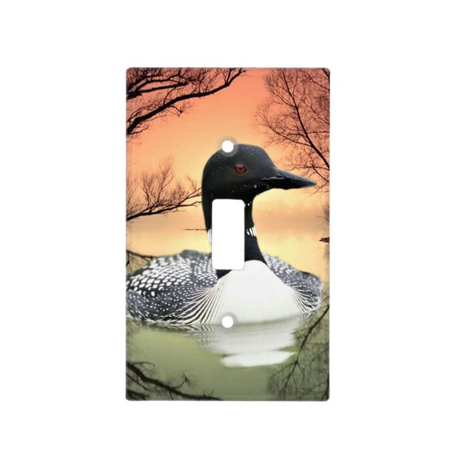 Loon Light Switch Cover (Front)