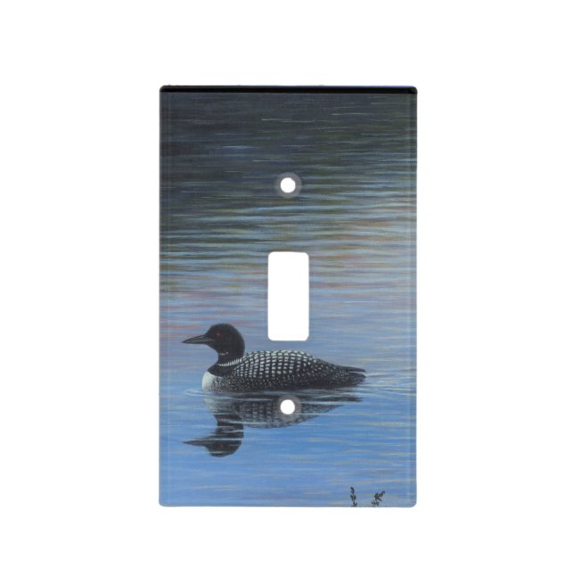 Loon Light Switch Cover (Front)