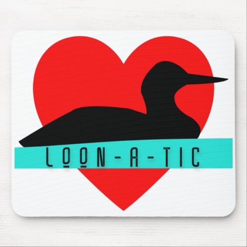 Loon loon_a_tic love product mouse pad