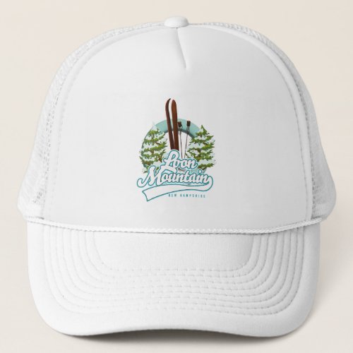 Loon Mountain New Hampshire ski logo Trucker Hat
