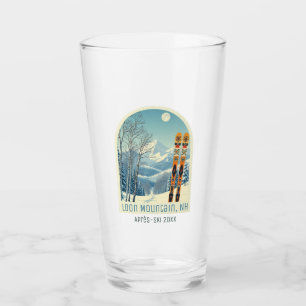 Loon Mountain NH vacation après ski shot glass