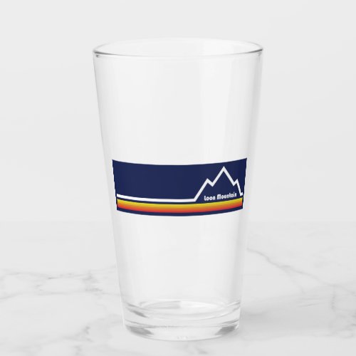 Loon Mountain Resort Glass