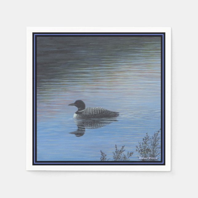 Loon Napkins (Front)