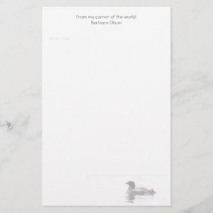 Loon paper: stationery