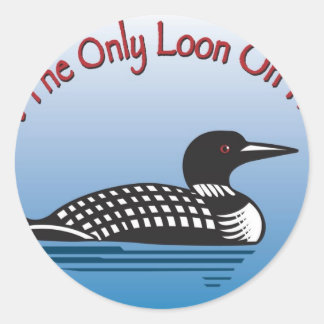 Loon Products Classic Round Sticker