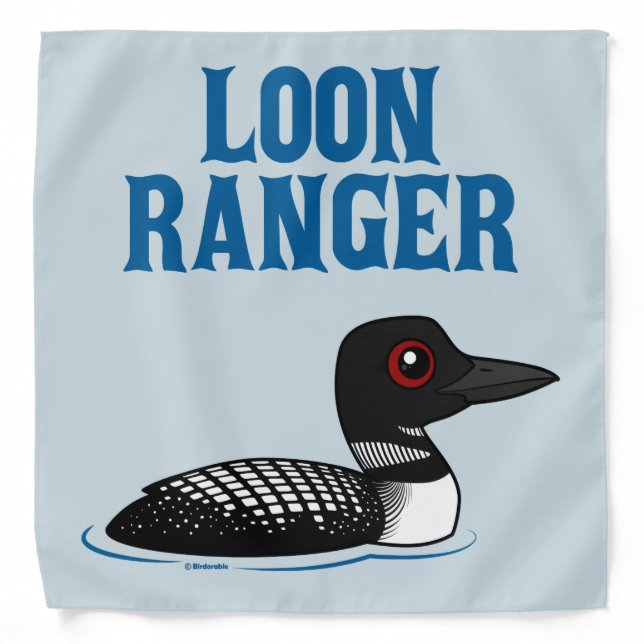 Loon Ranger Bandana (Front)