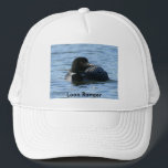 Loon Ranger Hat<br><div class="desc">Hat w/ photo of Loon, enscribed w/ Loon Ranger.</div>