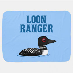 Loon Ranger Baby Blanket