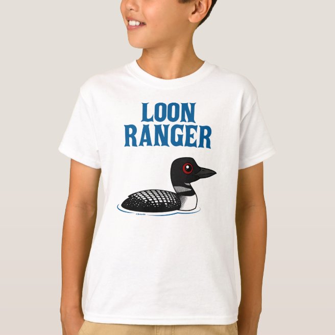 Funny Loon Ranger T Shirts With Birdorable Common Loon