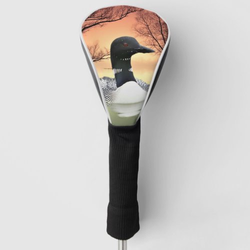 Loon Reflections Golf Head Cover