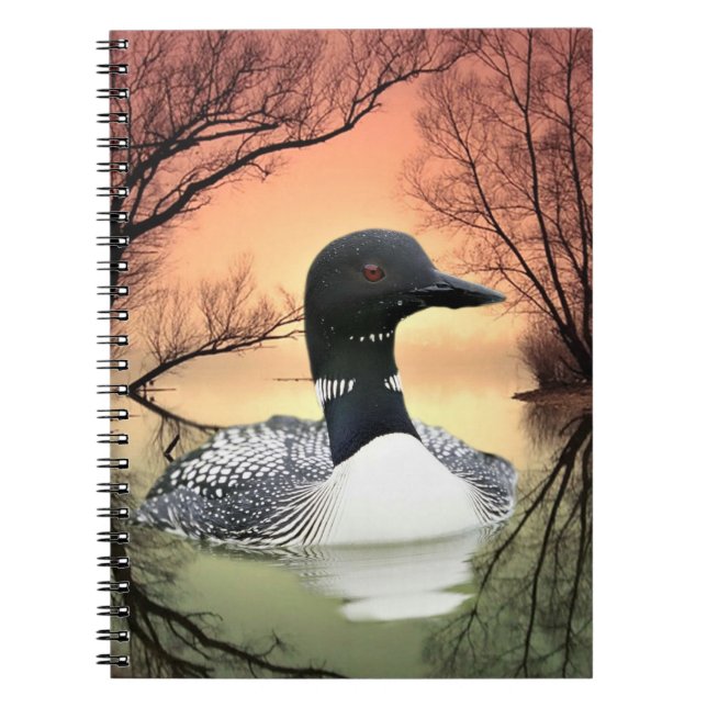 Loon Reflections Notebook (Front)