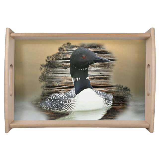 Loon Serving Tray (Front)