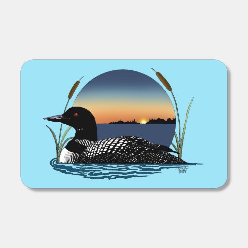 Loon Sunset Blue Matchboxes