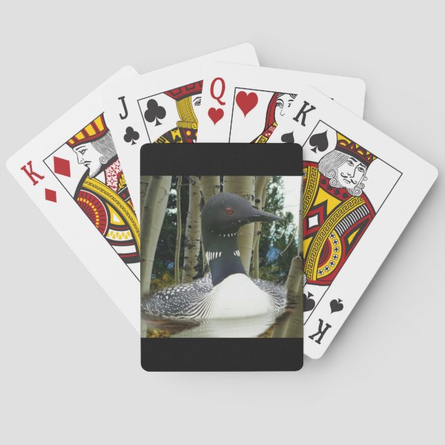Loon Wilderness Poker Cards (Back)