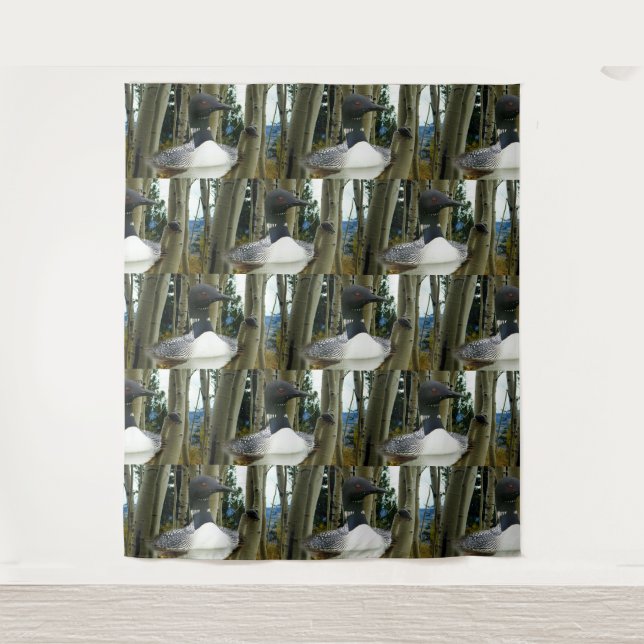 Loon Wilderness Tapestry (Front)