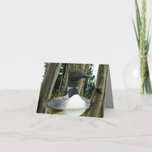 Loon Wilderness Thank You Card