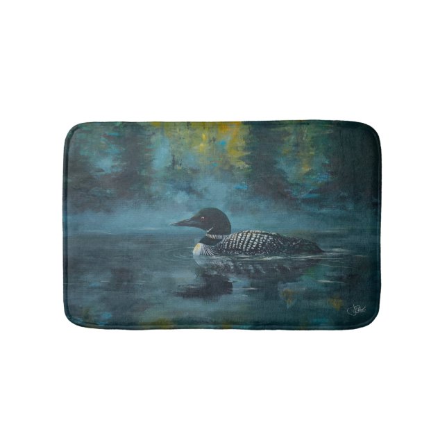 Loonell - Loon Duck Bath Mat (Front)