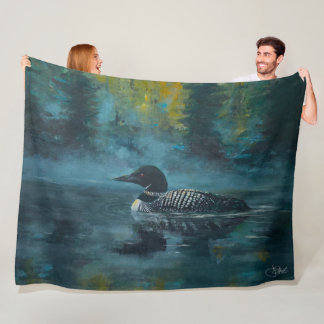 Loonell - Loon Duck Fleece Blanket