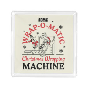 LOONEY TUNES™ ACME Wrap-O-Matic Wrapping Machine Acrylic Tray