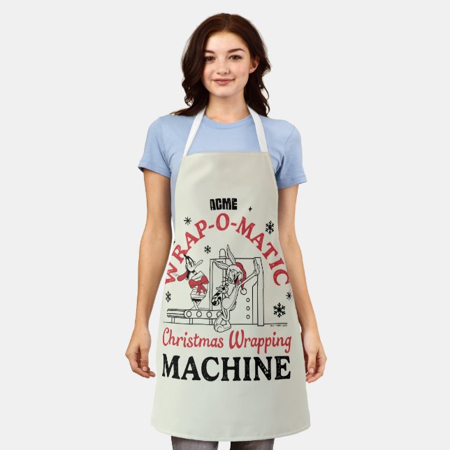 LOONEY TUNES™ | ACME Wrap-O-Matic Wrapping Machine Apron (Worn)