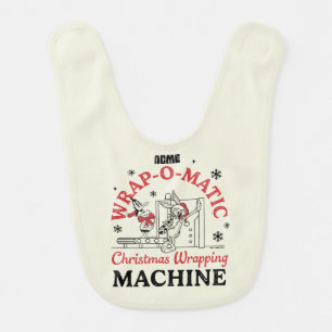LOONEY TUNES™ ACME Wrap-O-Matic Wrapping Machine Baby Bib