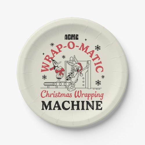 LOONEY TUNES  ACME Wrap_O_Matic Wrapping Machine Paper Plates