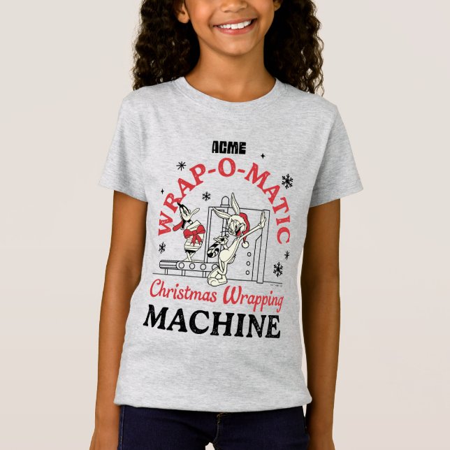 LOONEY TUNES™ | ACME Wrap-O-Matic Wrapping Machine T-Shirt (Front)