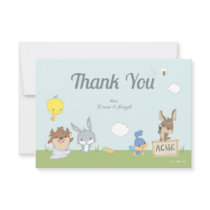 LOONEY TUNES™ Baby Shower Thank You Card