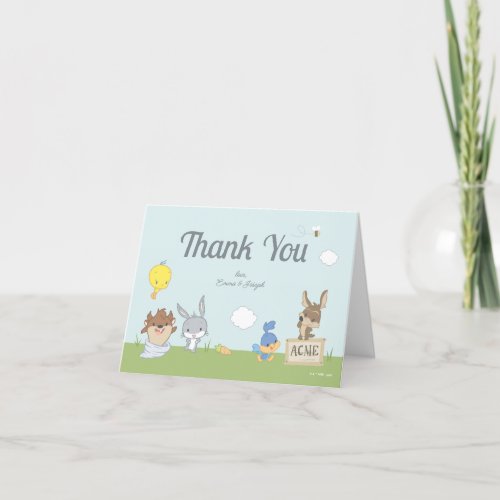 LOONEY TUNESâ Baby Shower Thank You Card