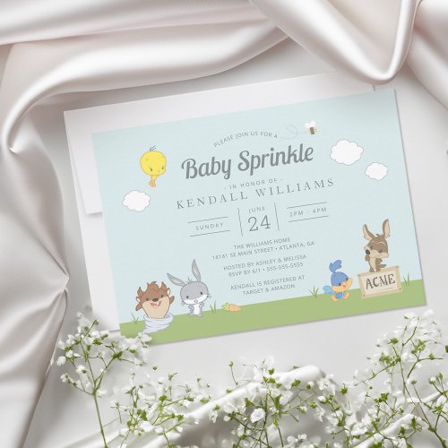 LOONEY TUNESâ Baby Sprinkle Invitation
