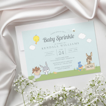Looney Tunes™ Baby Sprinkle Invitation by looneytunes at Zazzle