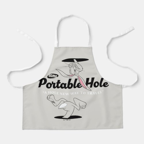 LOONEY TUNES  BUGS BUNNY ACME Portable Hole Apron