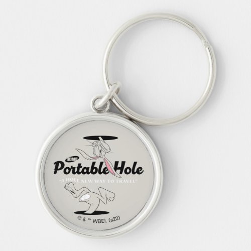 LOONEY TUNESâ  BUGS BUNNYâ ACME Portable Hole Keychain