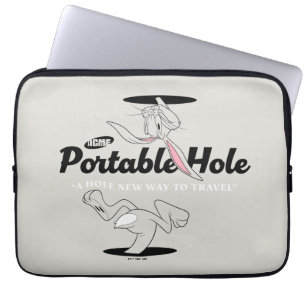 LOONEY TUNES™   BUGS BUNNY™ ACME Portable Hole Laptop Sleeve