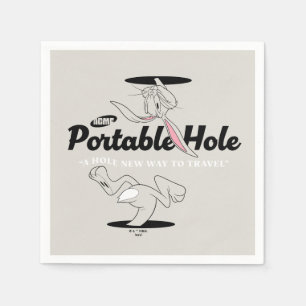 LOONEY TUNES™ BUGS BUNNY™ ACME Portable Hole Napkins