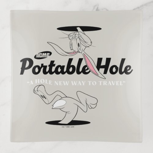 LOONEY TUNESâ  BUGS BUNNYâ ACME Portable Hole Trinket Tray