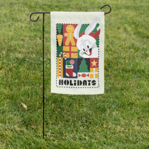LOONEY TUNES™ BUGS BUNNY™ Holidays Badge Garden Flag