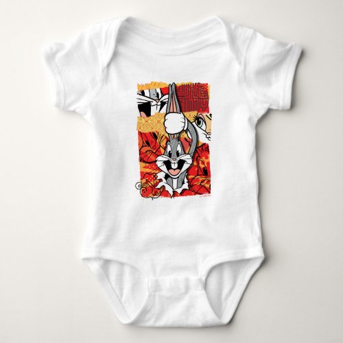 LOONEY TUNES  BUGS BUNNY Pop_up Graphic Baby Bodysuit