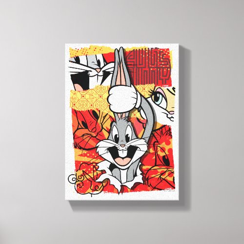 LOONEY TUNES  BUGS BUNNY Pop_up Graphic Canvas Print