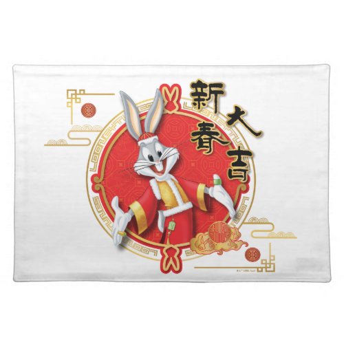 LOONEY TUNESâ  BUGS BUNNYâ Spring Fortune Cloth Placemat