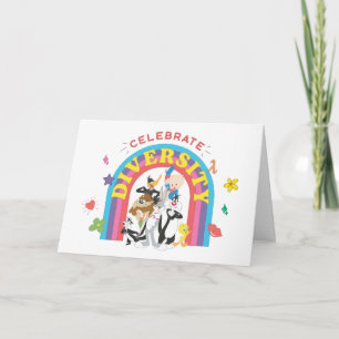 LOONEY TUNES™ - Celebrate Diversity Pride Rainbow Card