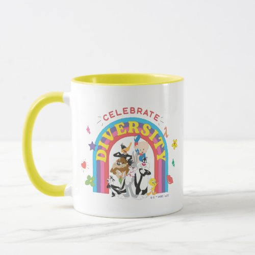 LOONEY TUNES _ Celebrate Diversity Pride Rainbow Mug